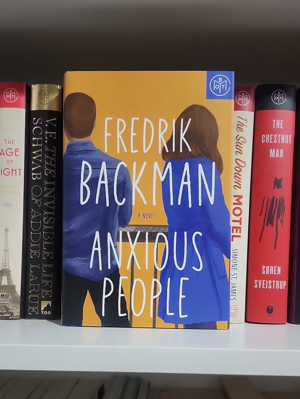 3/$15! Fredrik Backman Anxious People Book Of The Month Hardcover